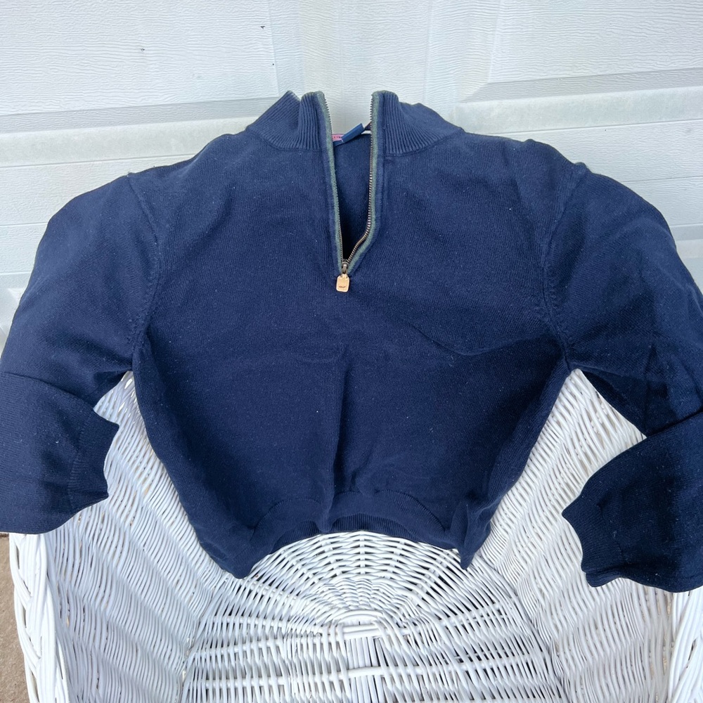 Vineyard vines quarter zip sweater jacket